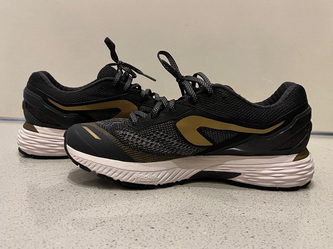 Decathlon Kiprun Long Women s running shoes black gold Women s