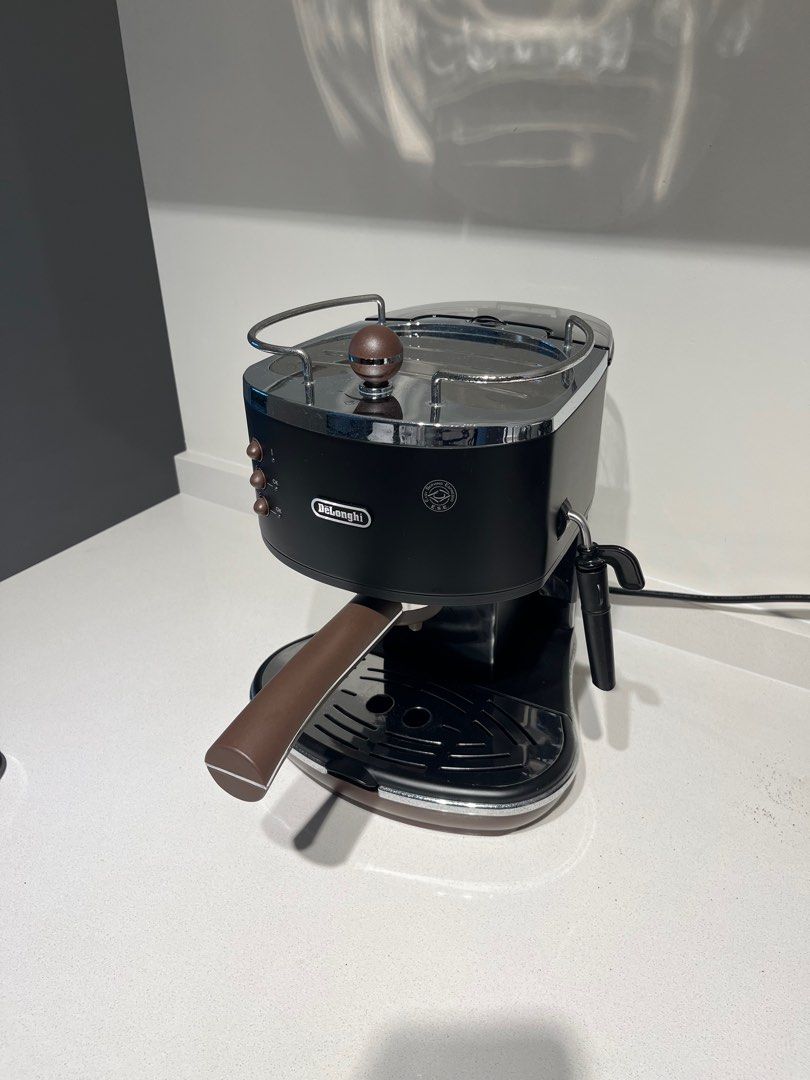 De'Longhi Icona Vintage ECOV311.BK Espresso Pump Coffee Machine (Black