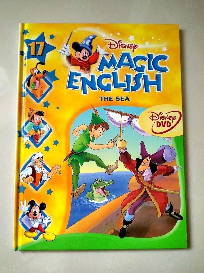 Disney Magic English Activity Book Set (25 books), Hobbies & Toys 