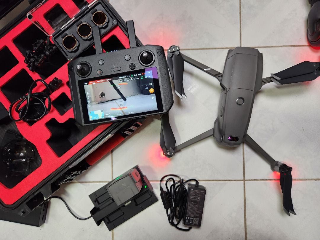Dji mavic 2 pro with smart outlet controller bundle