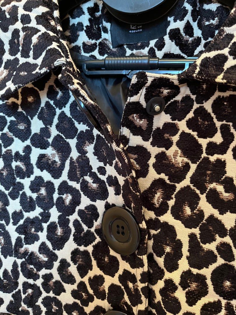 Dorothy perkins shop leopard print coat