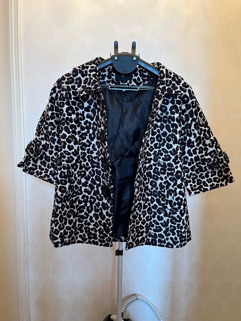 Dorothy perkins leopard sales coat