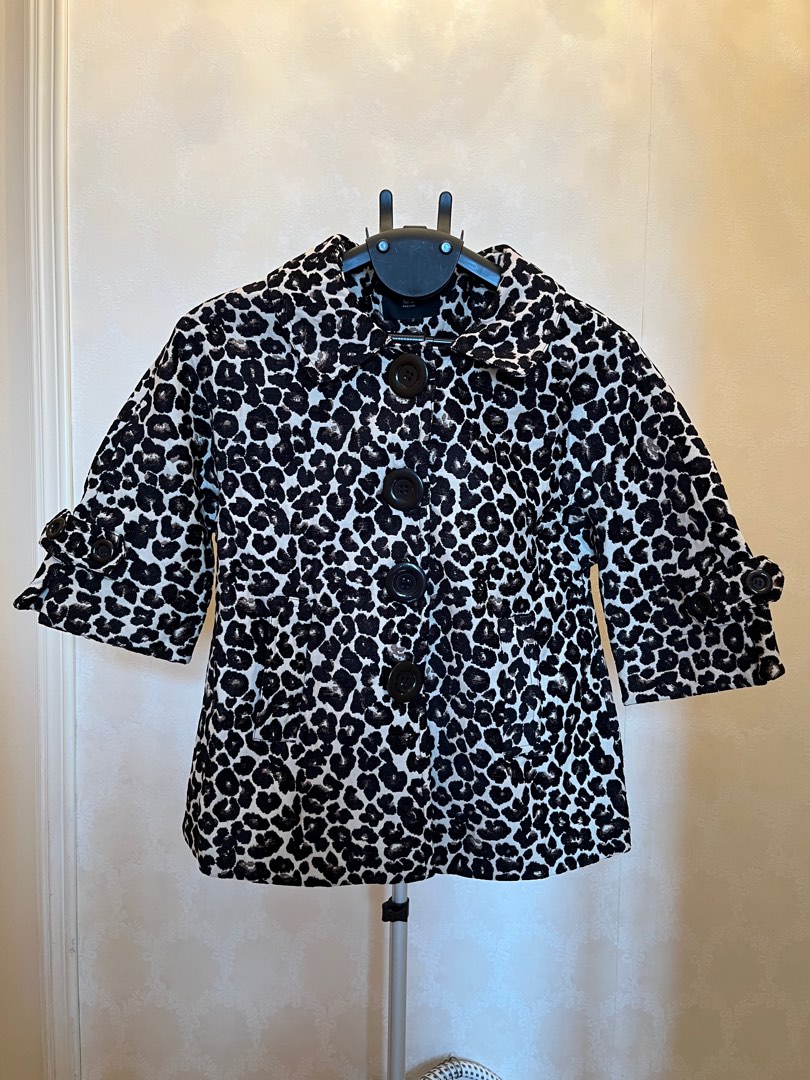 Dorothy Perkins Leopard Coat Carousell