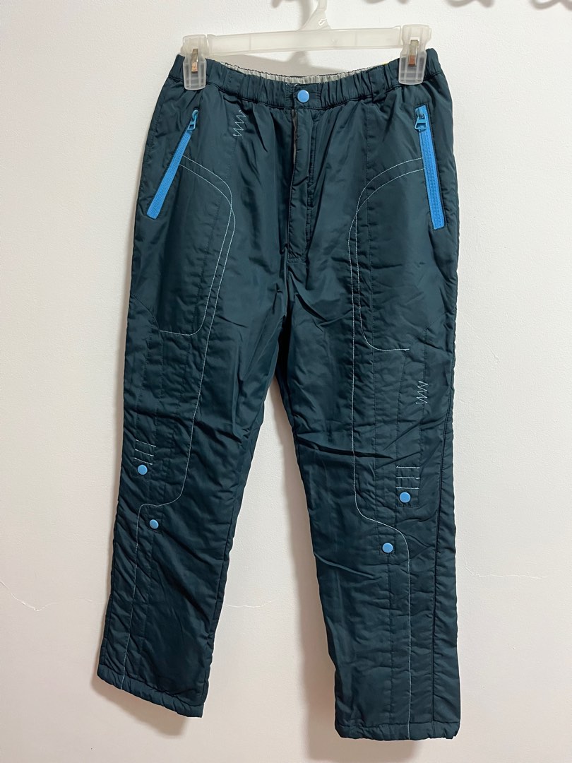 Double Sided Winter Pants With Zip Pockets, Men'S Fashion, Bottoms, Trousers  On Carousell