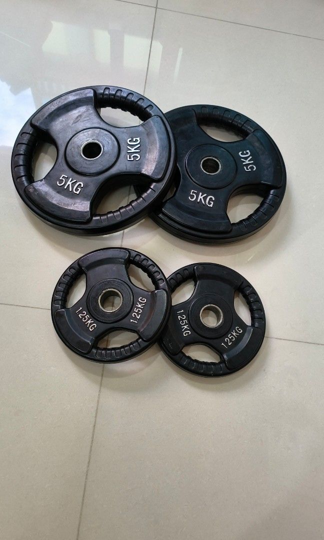 Dumbbell plates, Sports Equipment, Exercise & Fitness, Weights