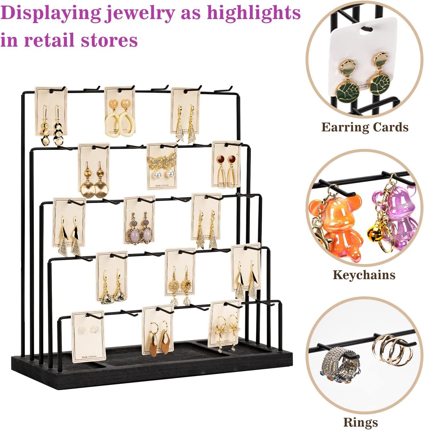  DGWJSU Earring Display Stands for Selling, Earring