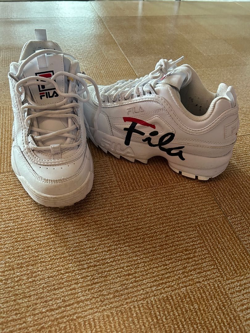 fila womens chunky sneakers