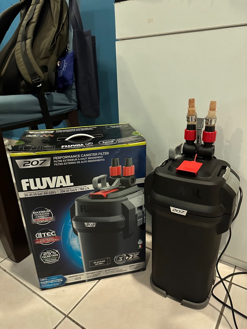 Fluval 207 External Canister Filter, Everything Else, Others on Carousell