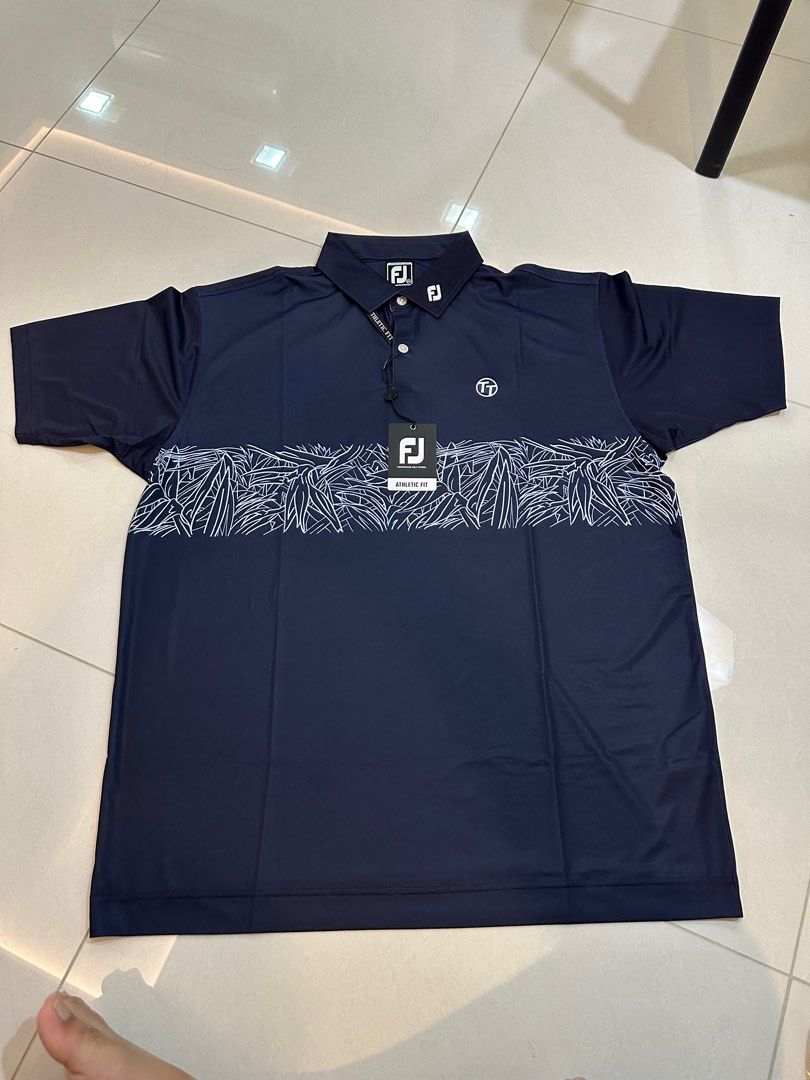 Footjoy golf shirts with titleist logo sale