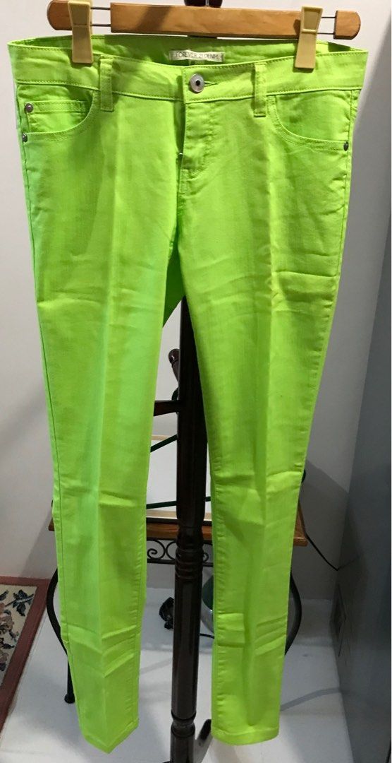 Forever 21 Neon Jeans Pants