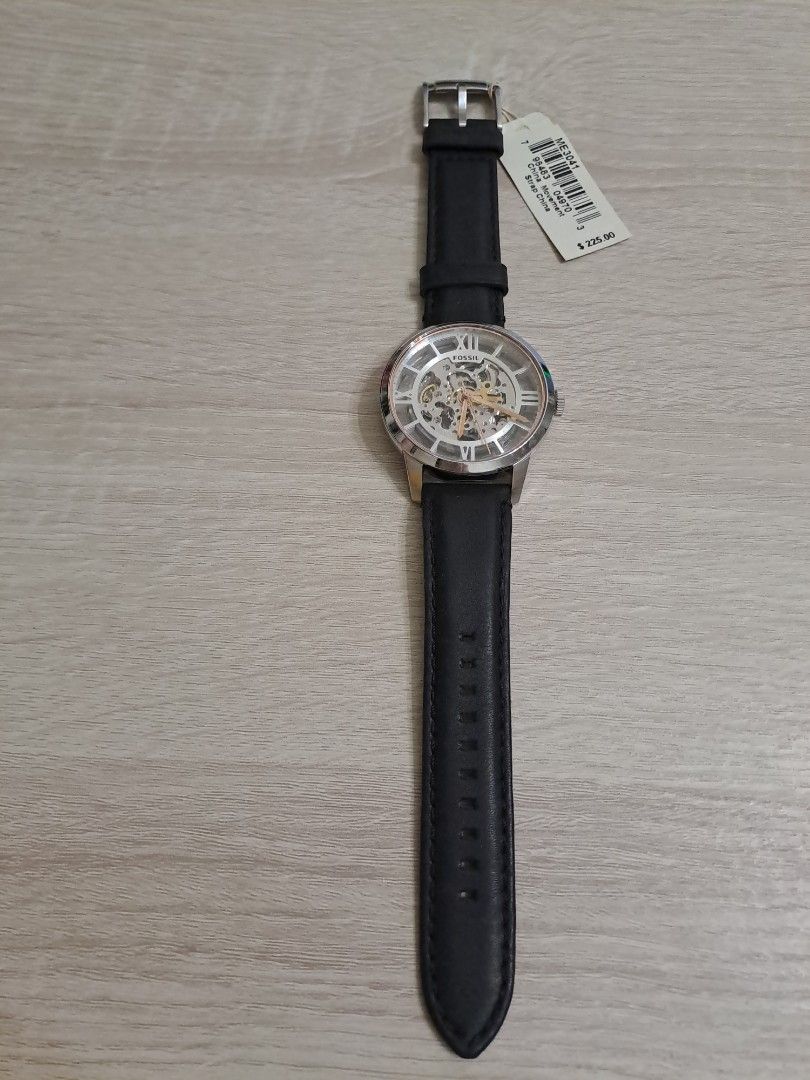 Fossil automatic watch ME3041 black strip