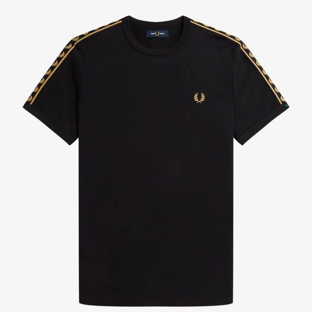 FRED PERRY TAPPED GOLD RINGER AUTHENTIC on Carousell
