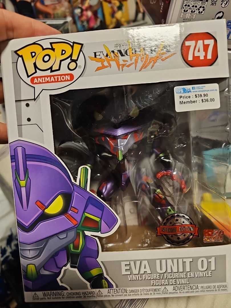 Funko Pop evangelion Eva unit 01, Hobbies & Toys, Toys & Games on Carousell