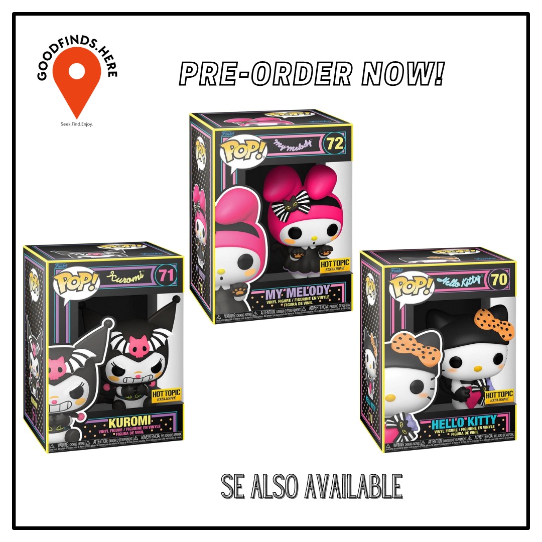 Funko Sanrio (Blacklight) Hot Topic Exclusive Preorder, Hobbies & Toys,  Toys & Games on Carousell