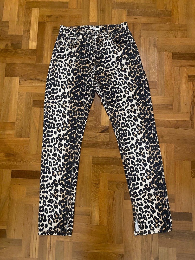 Ganni leopard leggings outlet