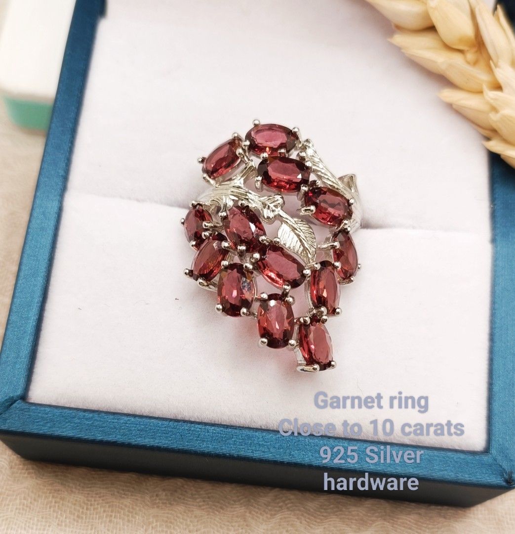 Garnet discount costume jewelry