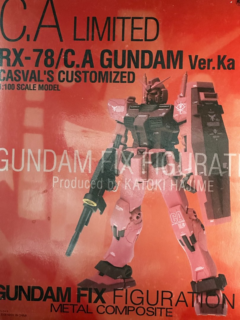 GFFMC C.A limited RX-78 CA Gundam Ver. ka Casval's customised