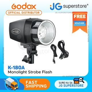 Godox K-180A 180W Monolight Photography Photo Studio Strobe Flash Light Head  | JG Superstore