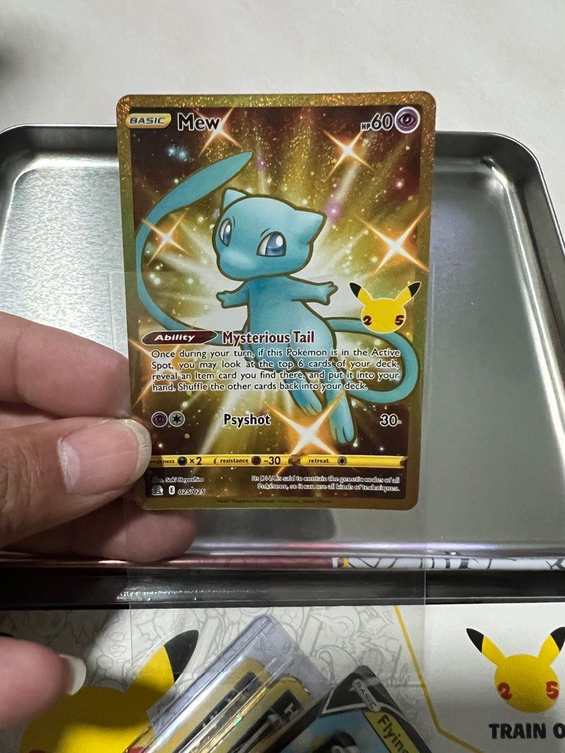 25th Anniversary Gold Mew Leaked and Sold for $2,000 