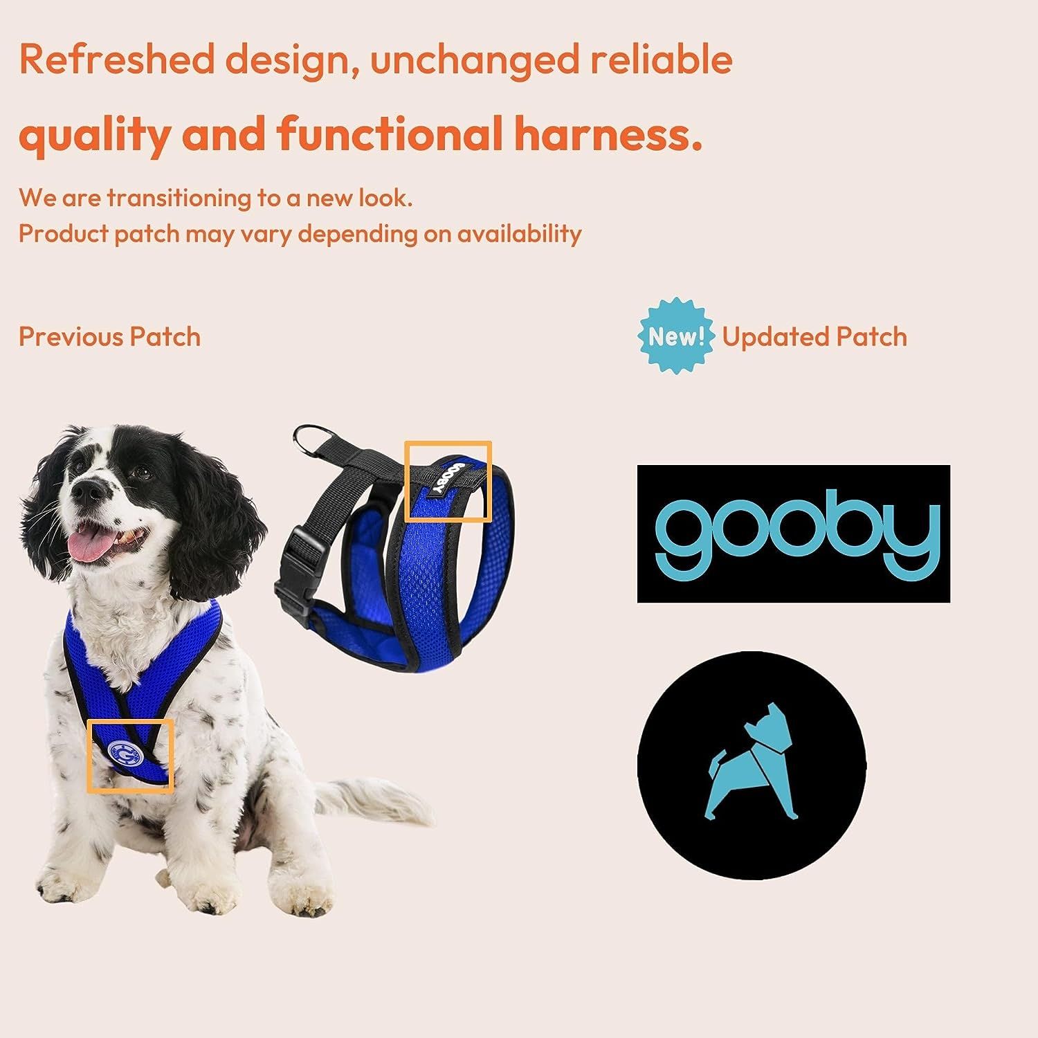 Gooby Comfort X Head in Harness Pink Small No Pull Small Dog