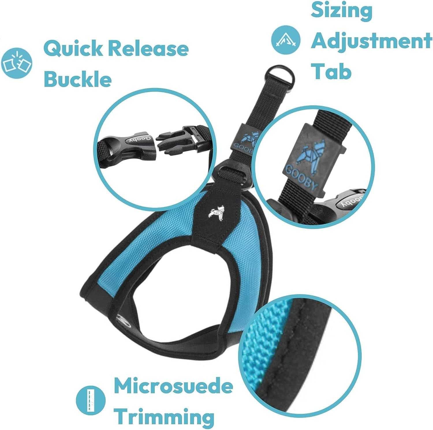Gooby perfect fit x harness online