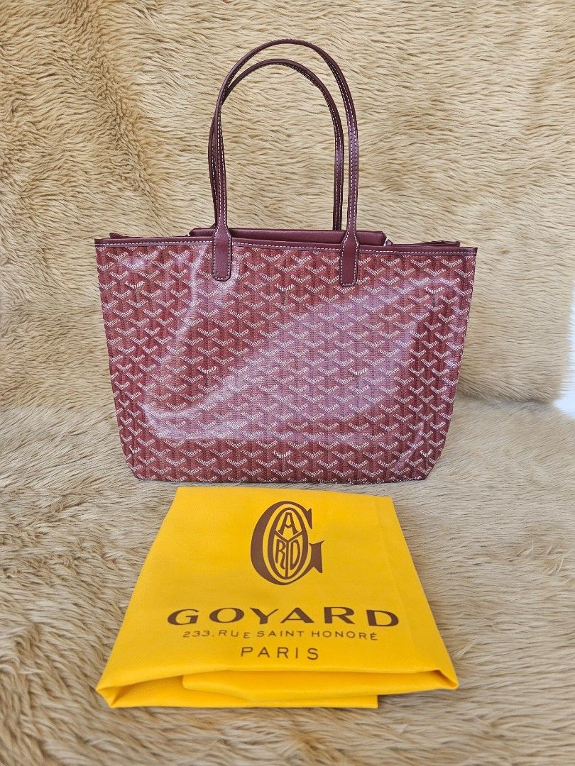 GOYARD Isabelle Bag (S/No: LME020194) - Cojoined Saint-Louis Bag!, Women's  Fashion, Bags & Wallets, Tote Bags on Carousell