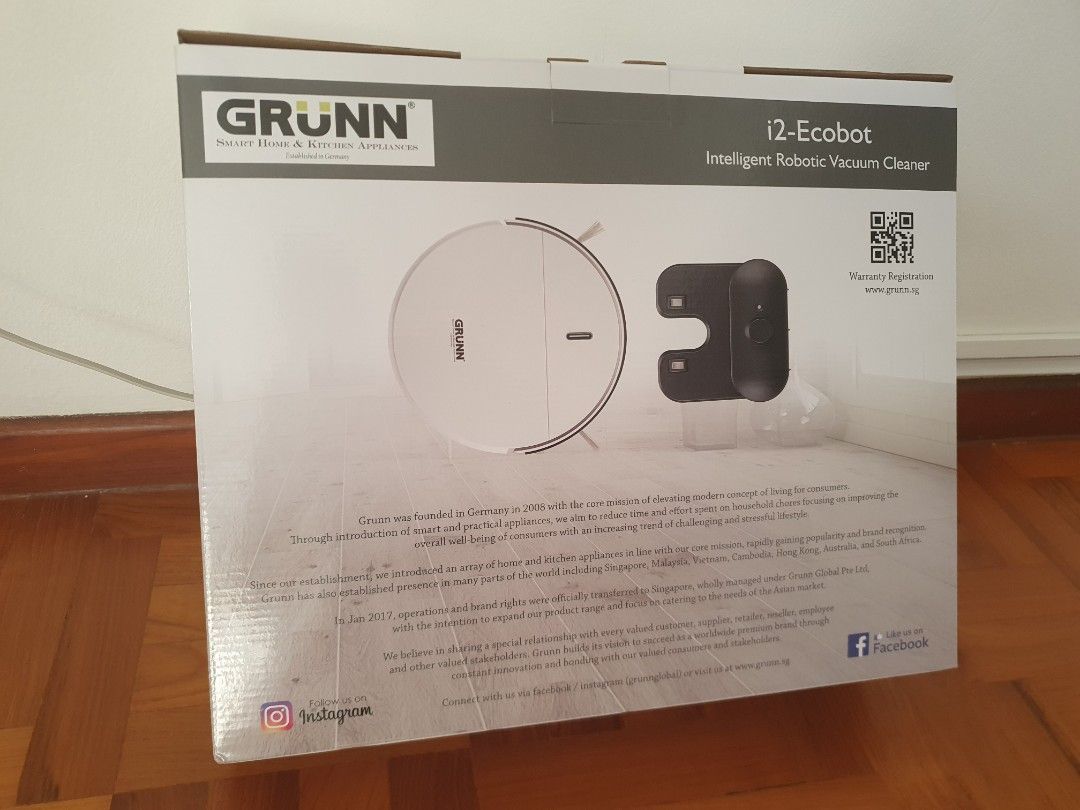 Grunn Robot Vacuum Cleaner, TV & Home Appliances, Vacuum Cleaner