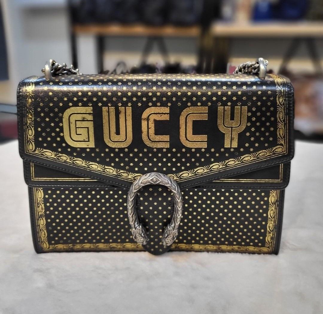 Gucci pouch, Luxury, Bags & Wallets on Carousell