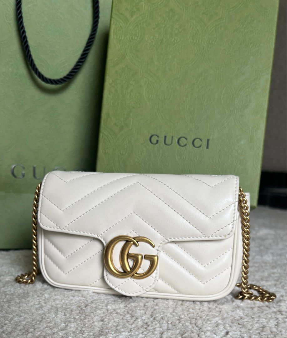 100% AUTHENTIC GUCCI WALLET WITH LEATHER DETAILS AND - Depop