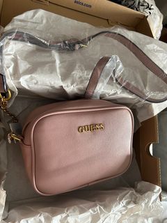 Guess Luxe mini sling bag(authentic), Men's Fashion, Bags, Sling Bags on  Carousell