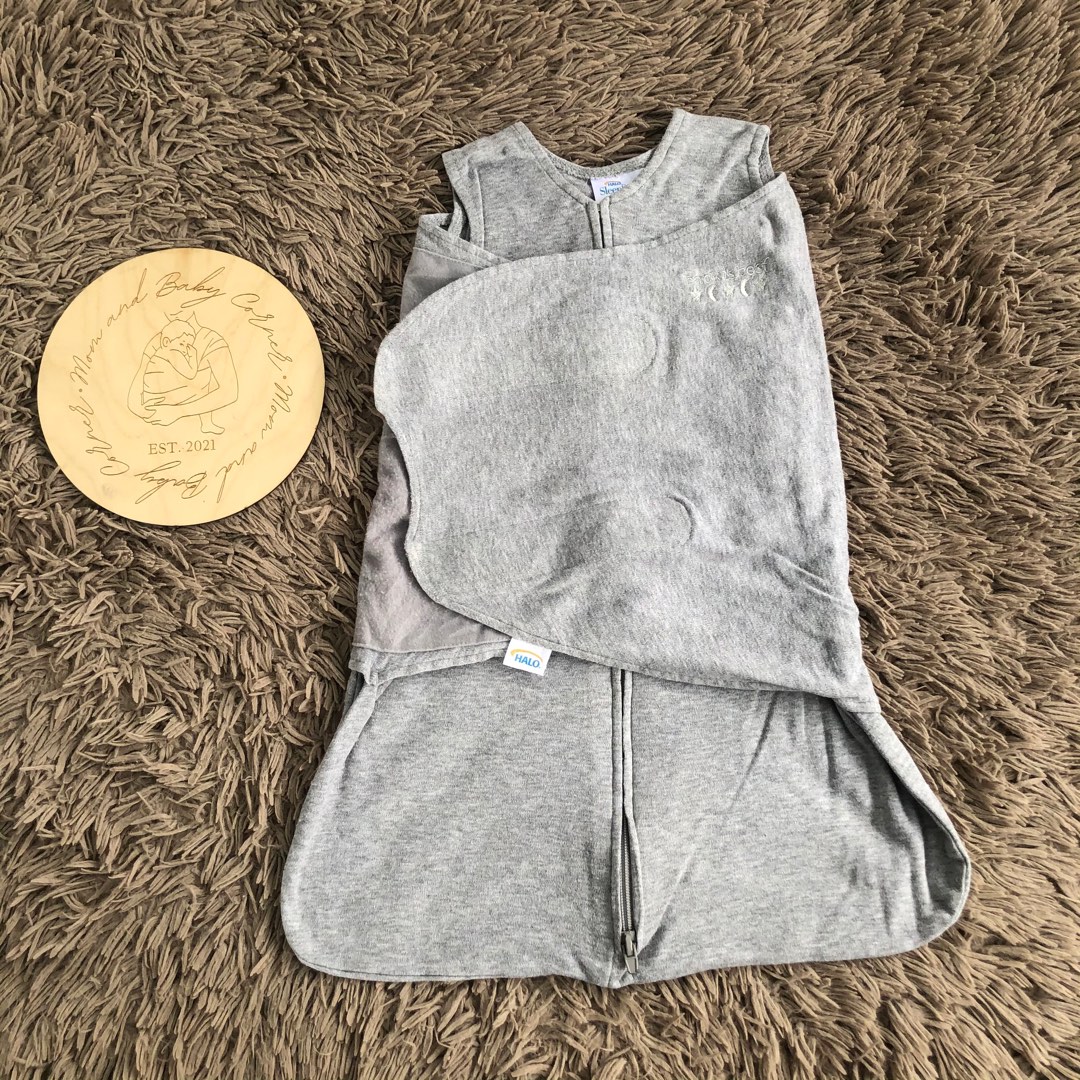 Halo sleepsack swaddle Gray 1, Babies & Kids, Babies & Kids Fashion