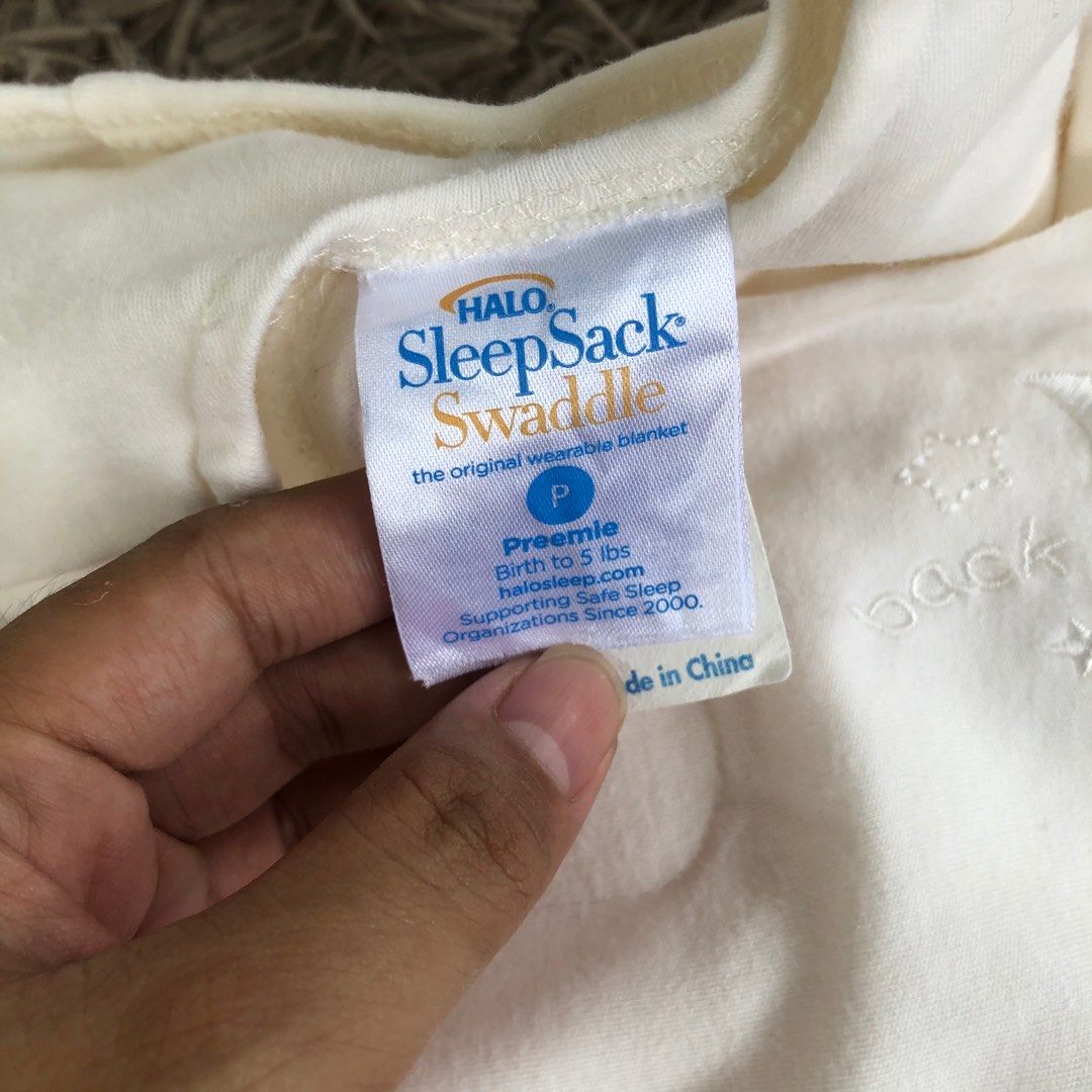 Halo store swaddle preemie