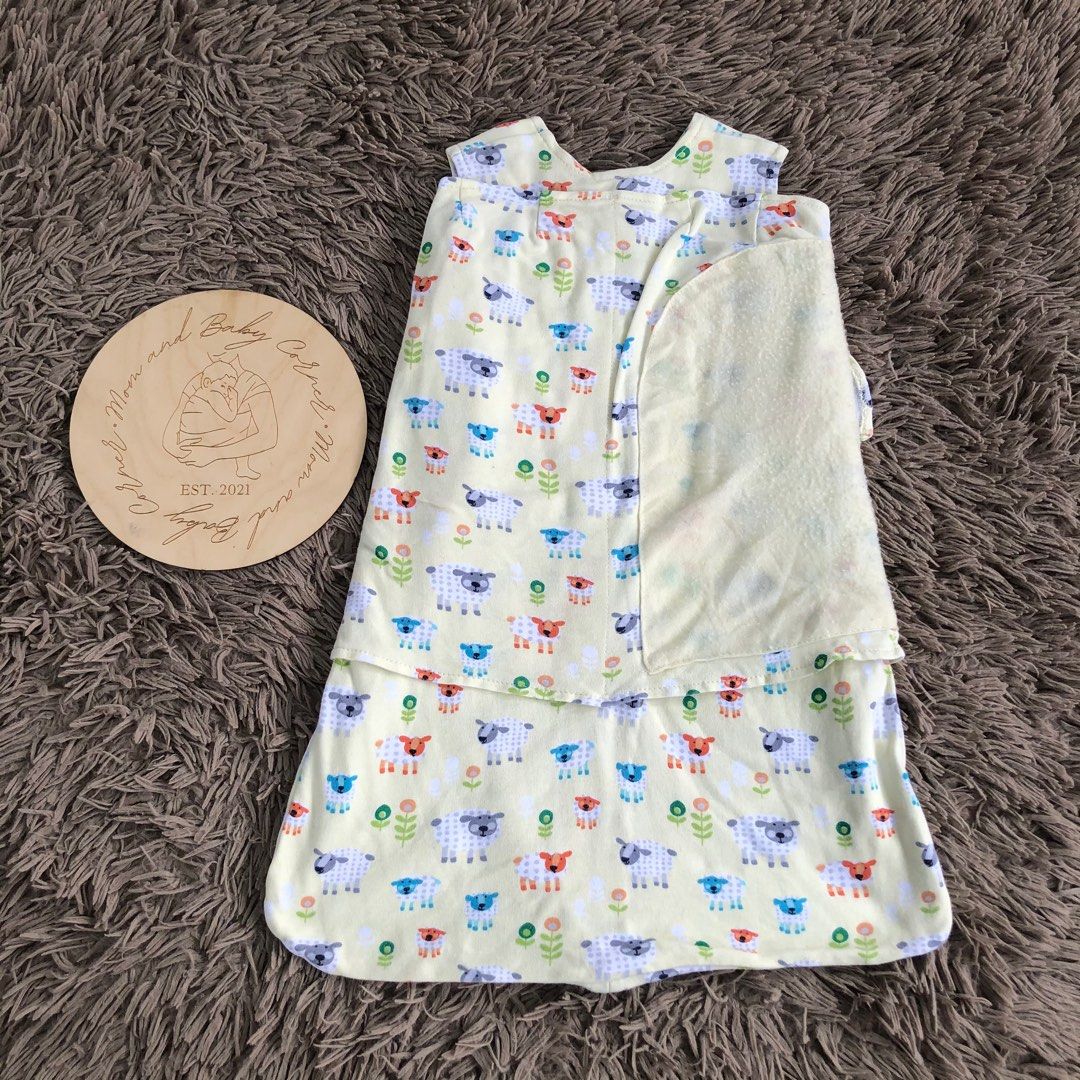 Halo sleepsack swaddle yellow sheep, Babies & Kids, Babies & Kids