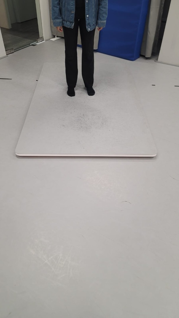 Portable Sprung Dance Floor with Harlequin Dance Mat (1.22m x 2m