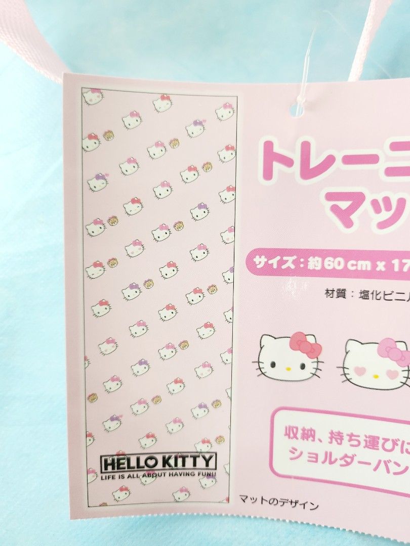 Hello Kitty Yoga Mat - Japan Authentic, Sports Equipment, Exercise