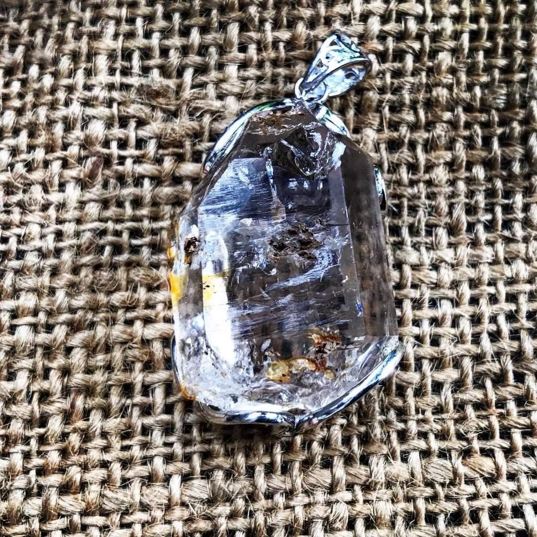 Herkimer diamond double new arrivals terminated quartz