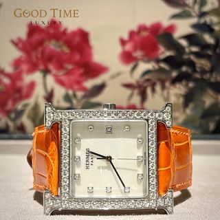 Hermes H Casaque Watch Box, Luxury, Watches on Carousell