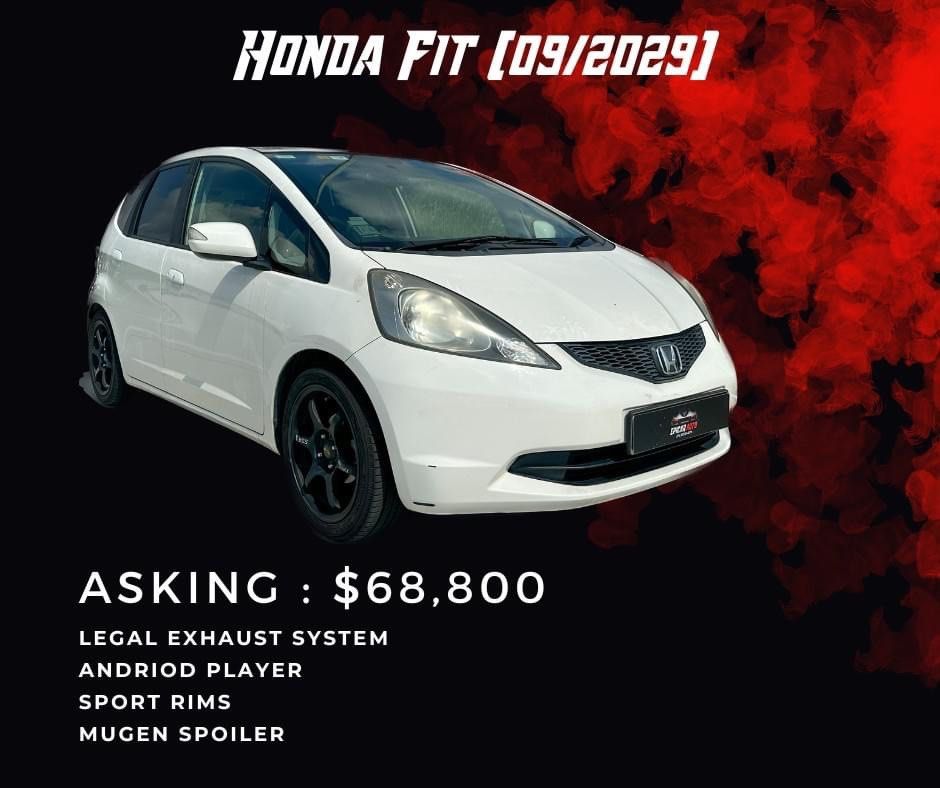 Honda Fit 1.3 G (A), Cars, Used Cars on Carousell