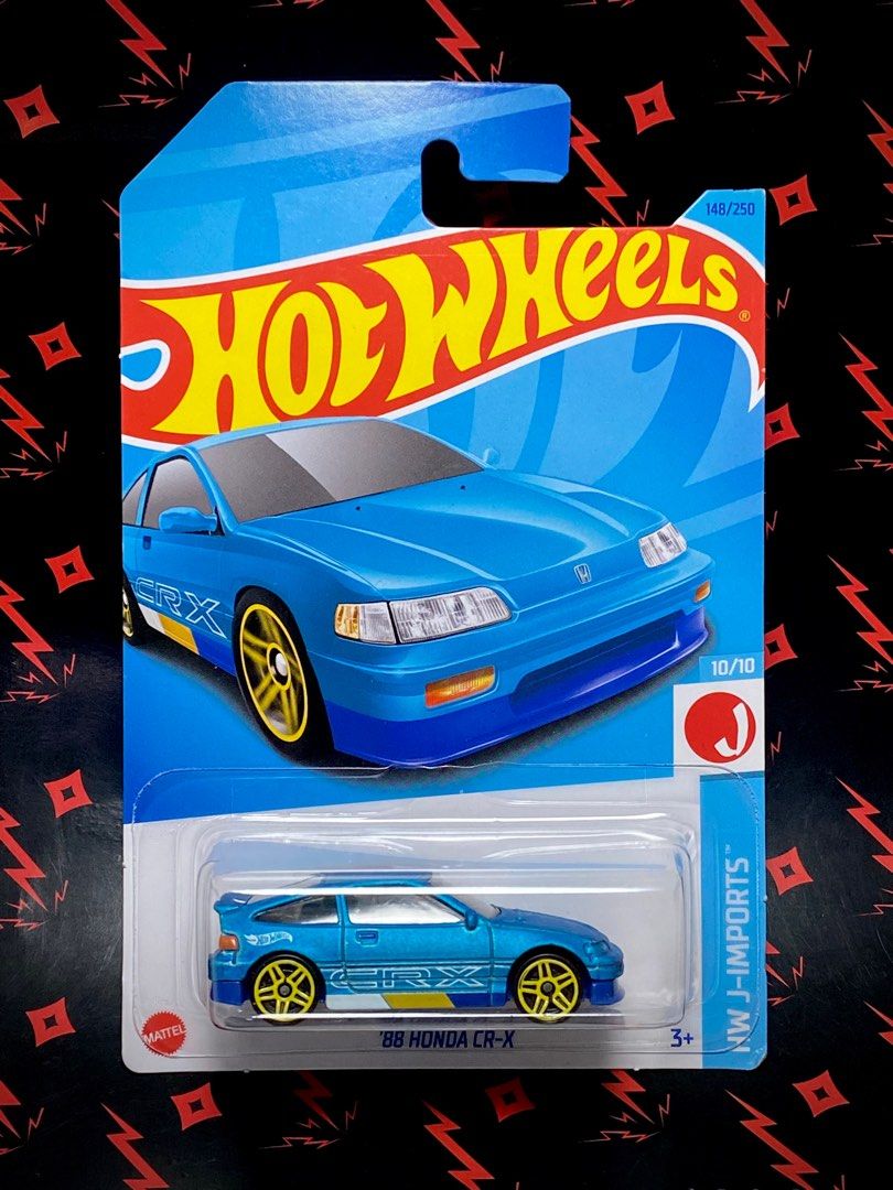 Hot Wheels 88 Honda CR X Hotwheels CRX Hobbies Toys Toys