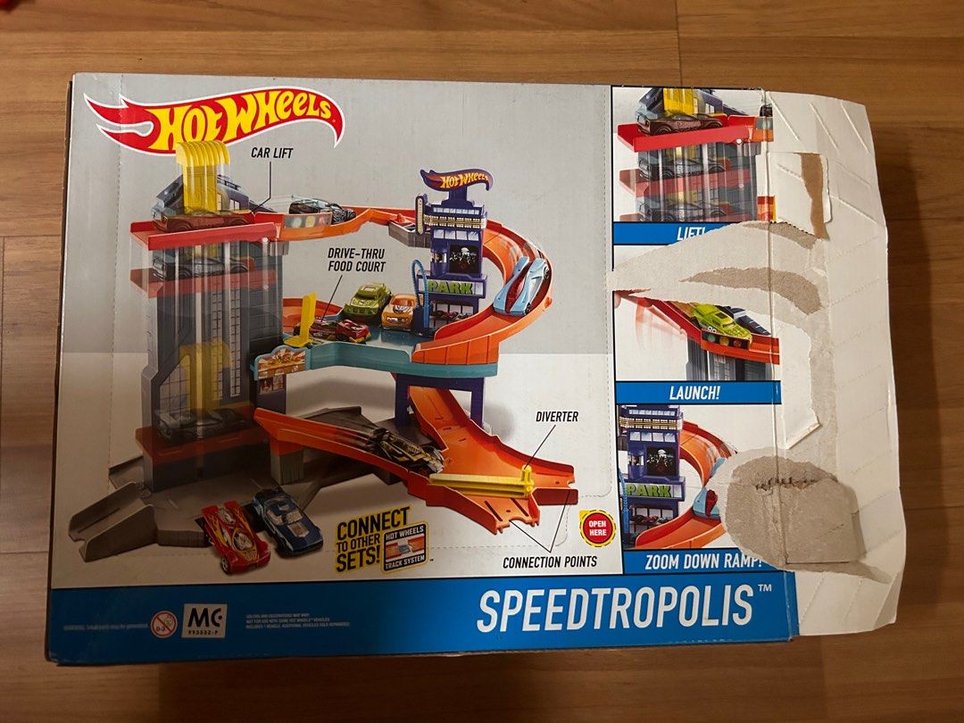 Hot wheels speedtropolis playset outlet