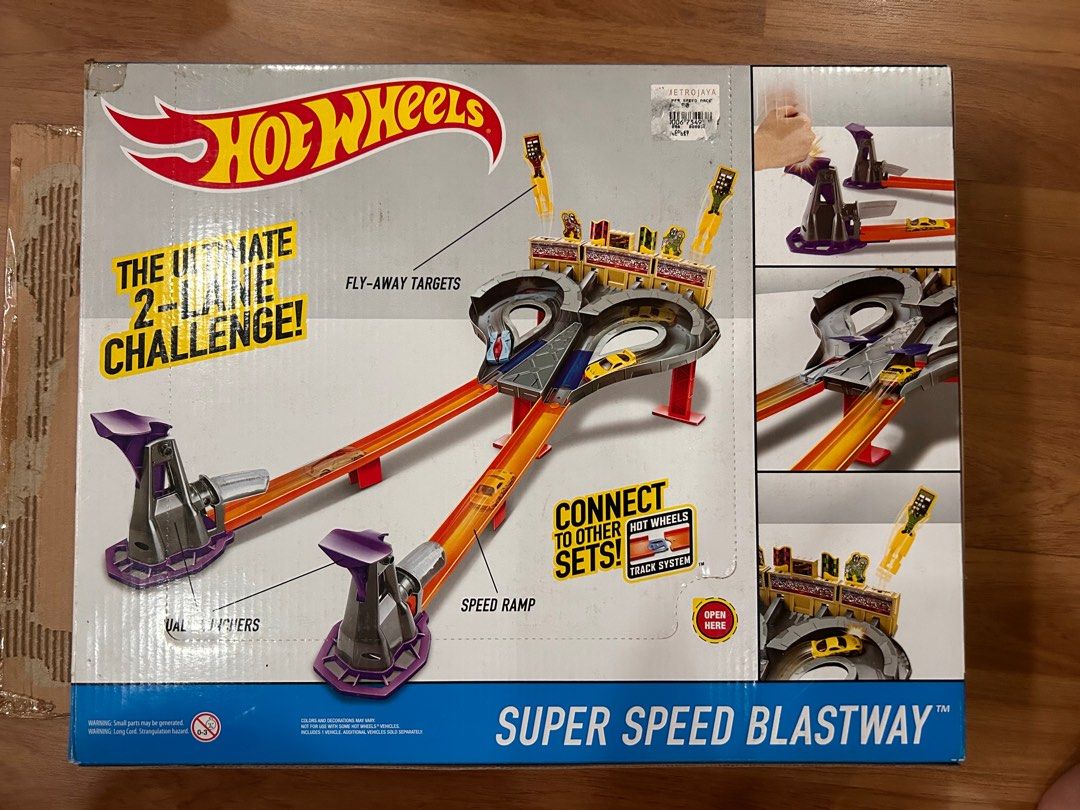 Hot Wheels Track super speed blastway, Hobbies & Toys, Toys & Games on