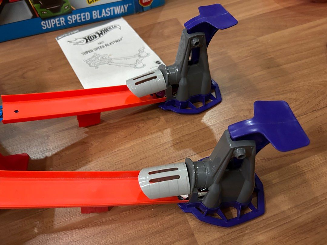 Hot Wheels Track super speed blastway, Hobbies & Toys, Toys & Games on