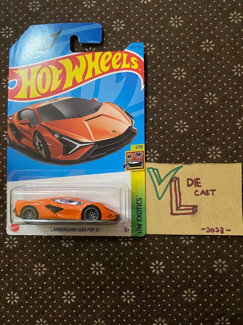 Hotwheels Lamborghini Sian Fkp 37 Hobbies And Toys Toys And Games On Carousell