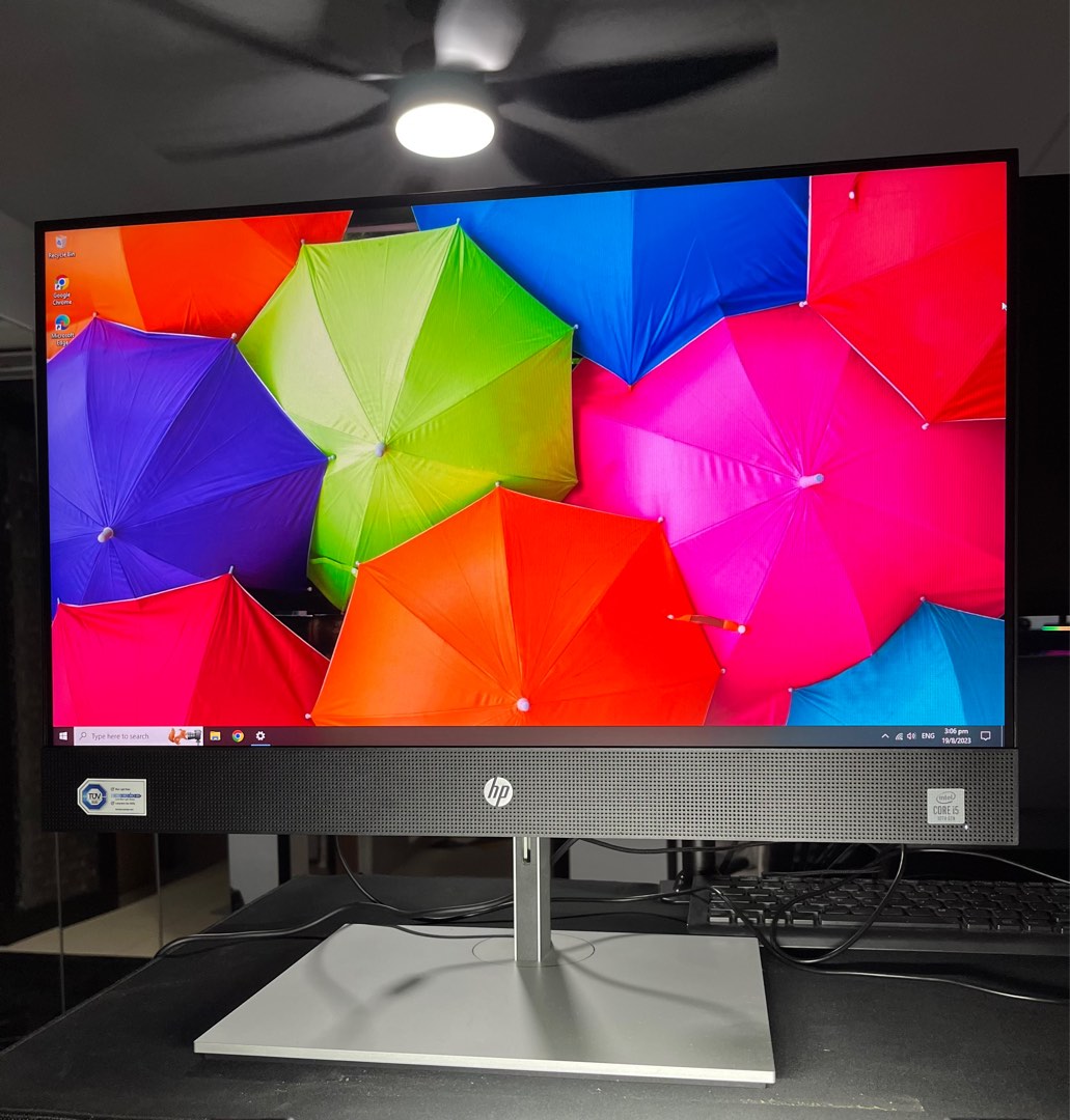 HP AiO AllinOne 24" inch Office WFH School HBL Desktop Computer PC Processor intel 10th Gen i5