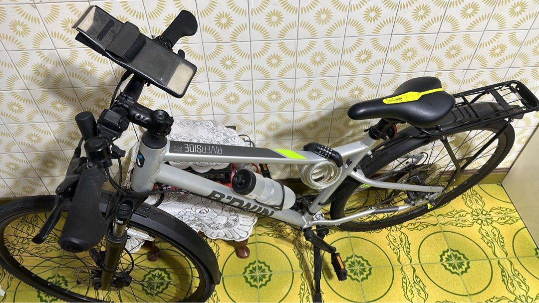Hybrid Bike Riverside 900 10 Speed Disc Brake Grey