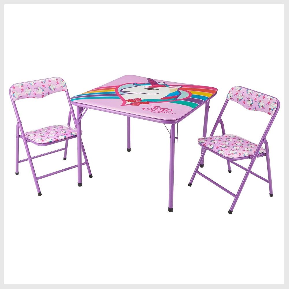 Idea Nuova JoJo Nickelodeon Siwa 3Piece Table Chair Set with 2