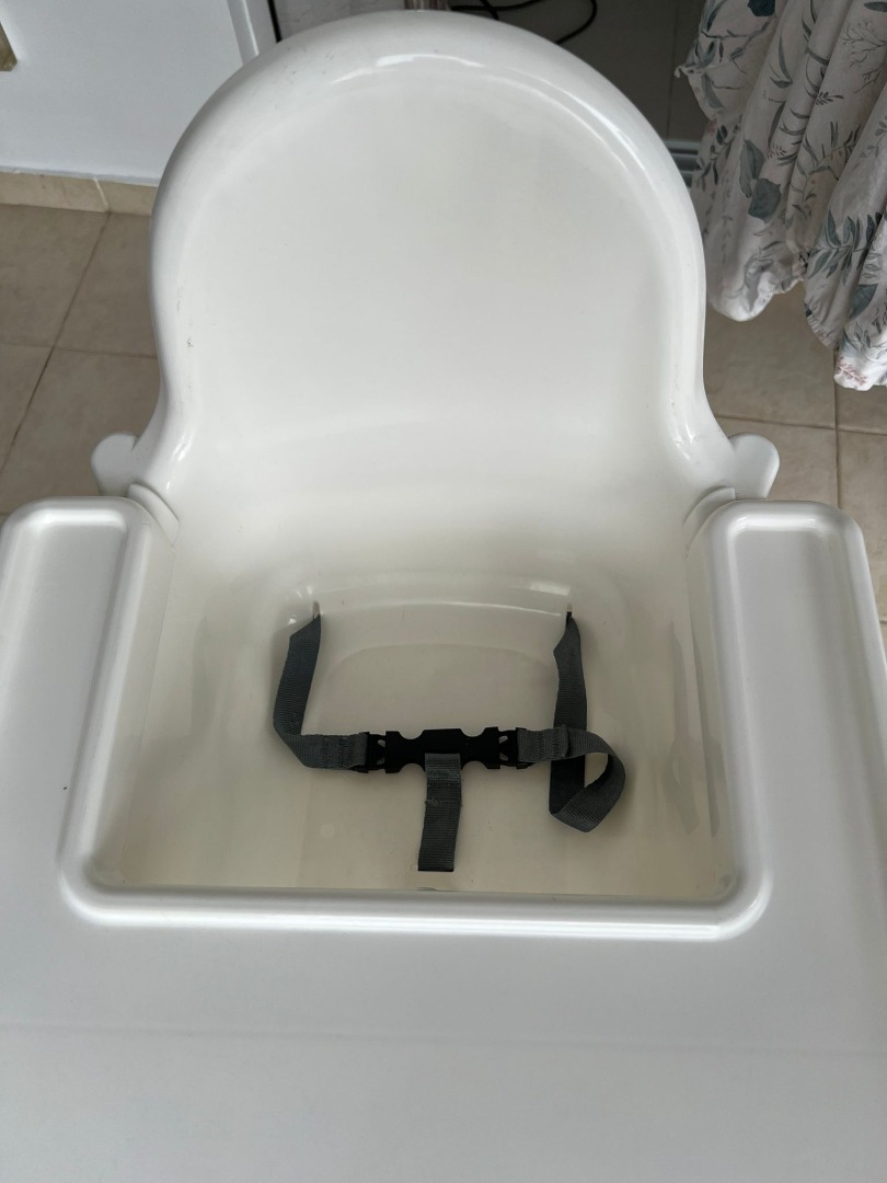 Ikea baby high chair with adjustable footrest, Babies & Kids, Nursing & Feeding, Baby High