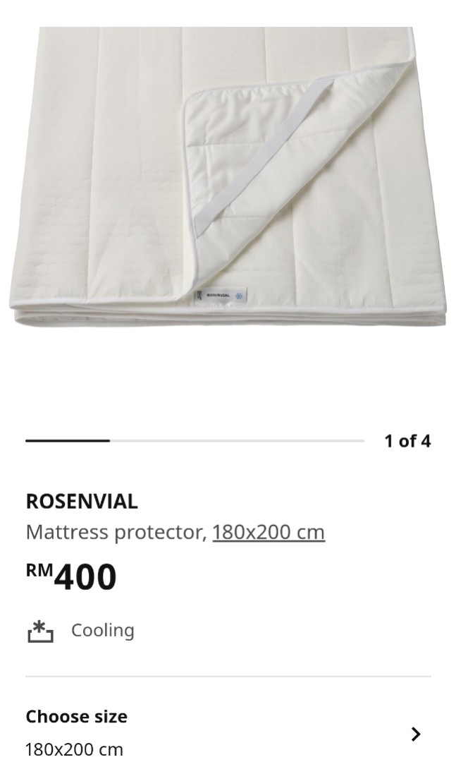 ROSENVIAL Mattress protector, Queen - IKEA