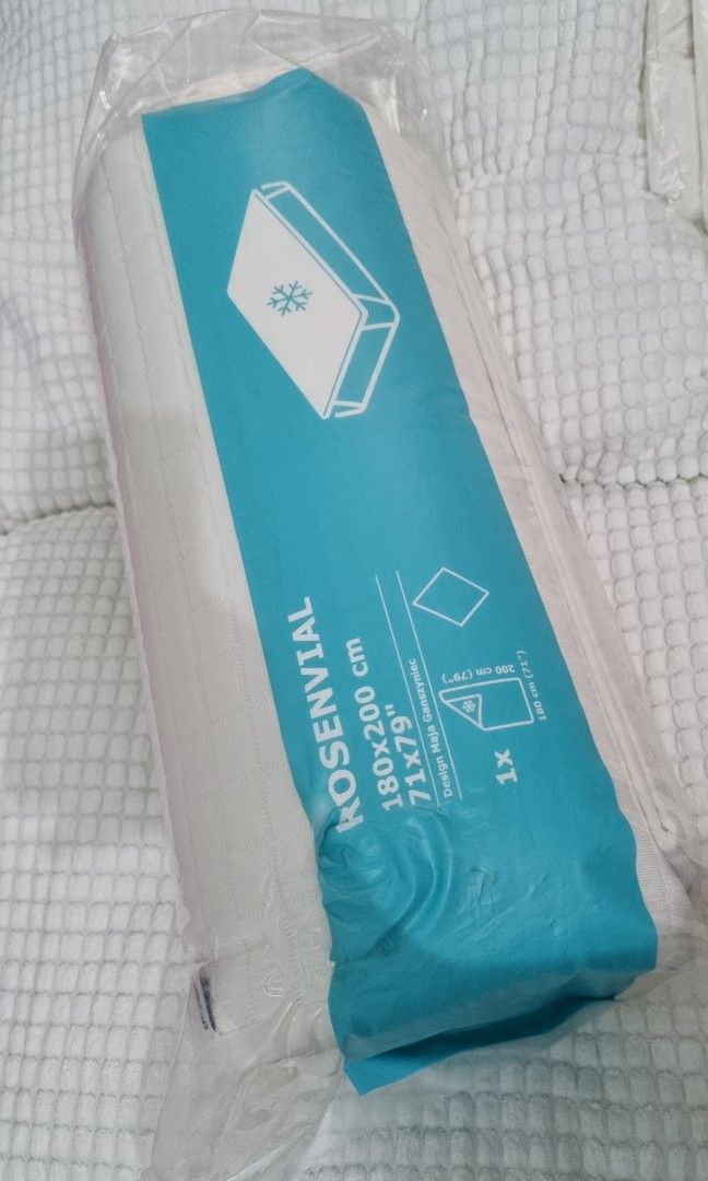IKEA Cooling Mattress Protector ROSENVIAL 180 x 200 cm ( 71x79