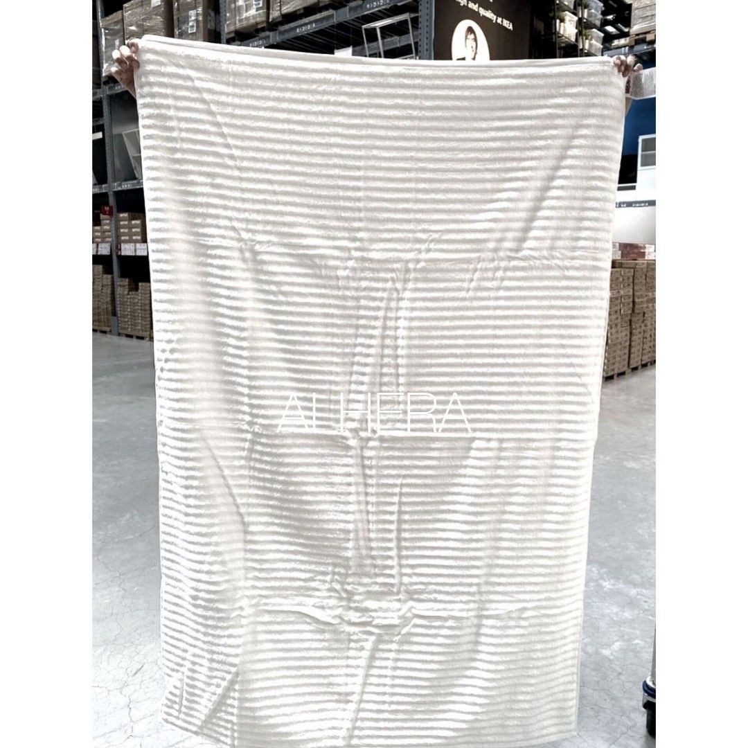 FLODALEN Bath sheet, white, 39x59 - IKEA